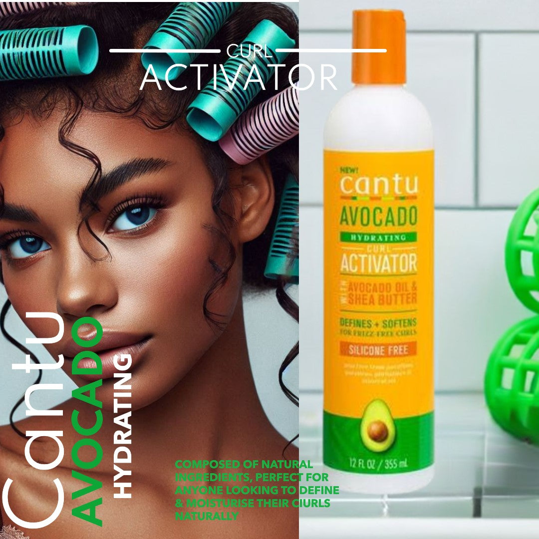 Cantu Avocado Feuchtigkeitsspendende Locken-Aktivator-Creme