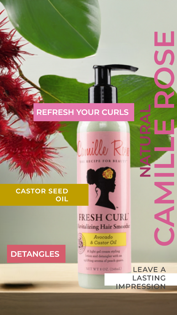 Camille Rose Naturals Fresh Curl Revitalizing Hair Smoother - Omii Hair Ltd