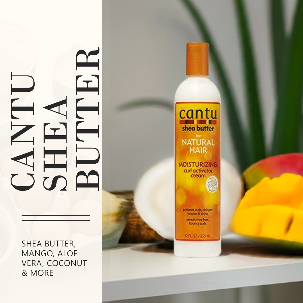 Cantu Shea Butter for Natural Hair Moisturizing Curl Activator Cream