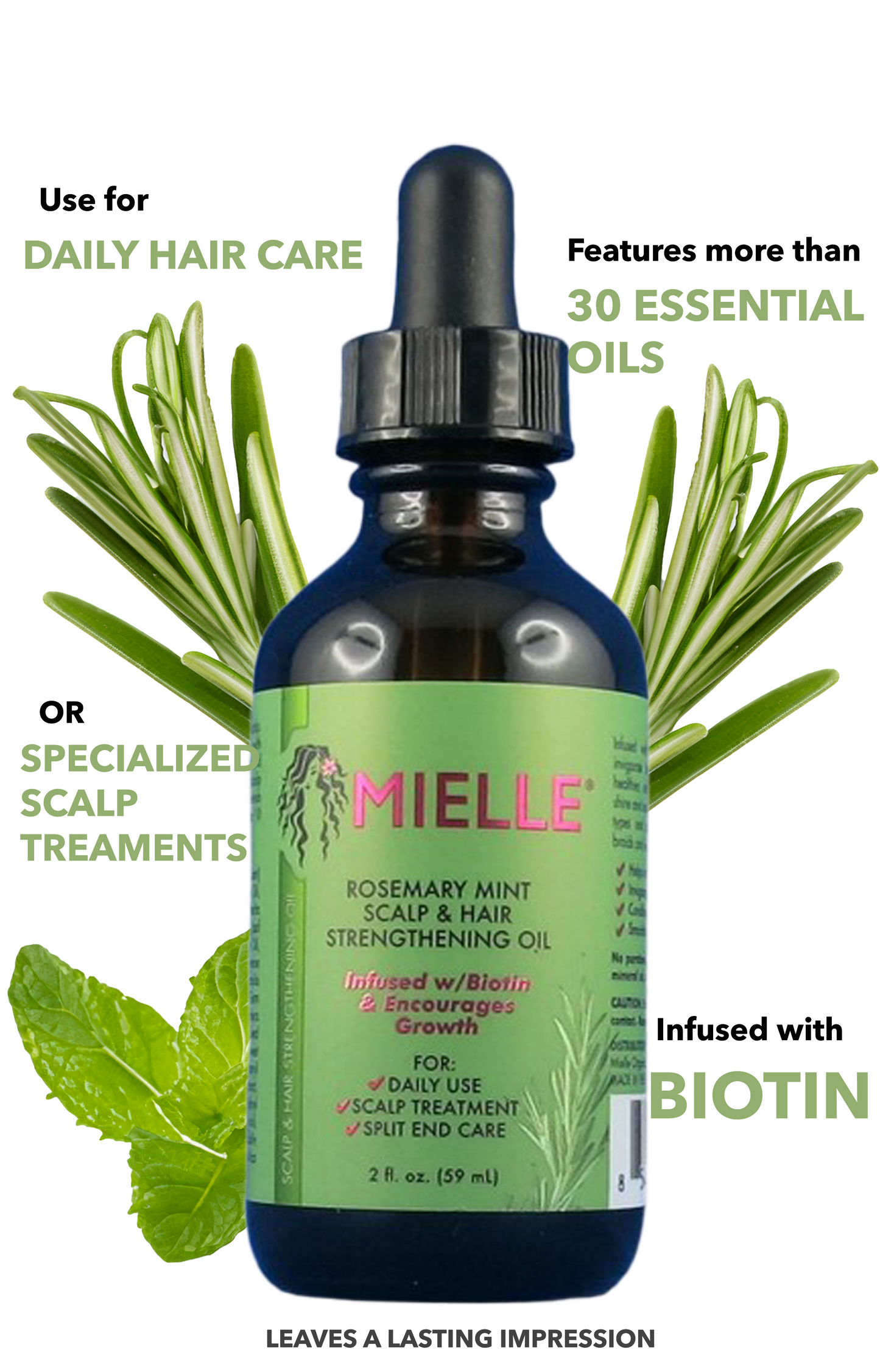 Mielle Organic Rosemary Mint Strengthening Oil