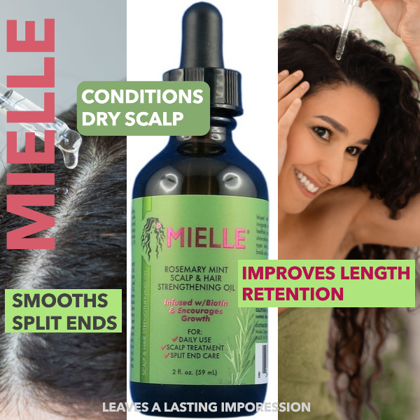 Mielle Organic Rosemary Mint Strengthening Oil