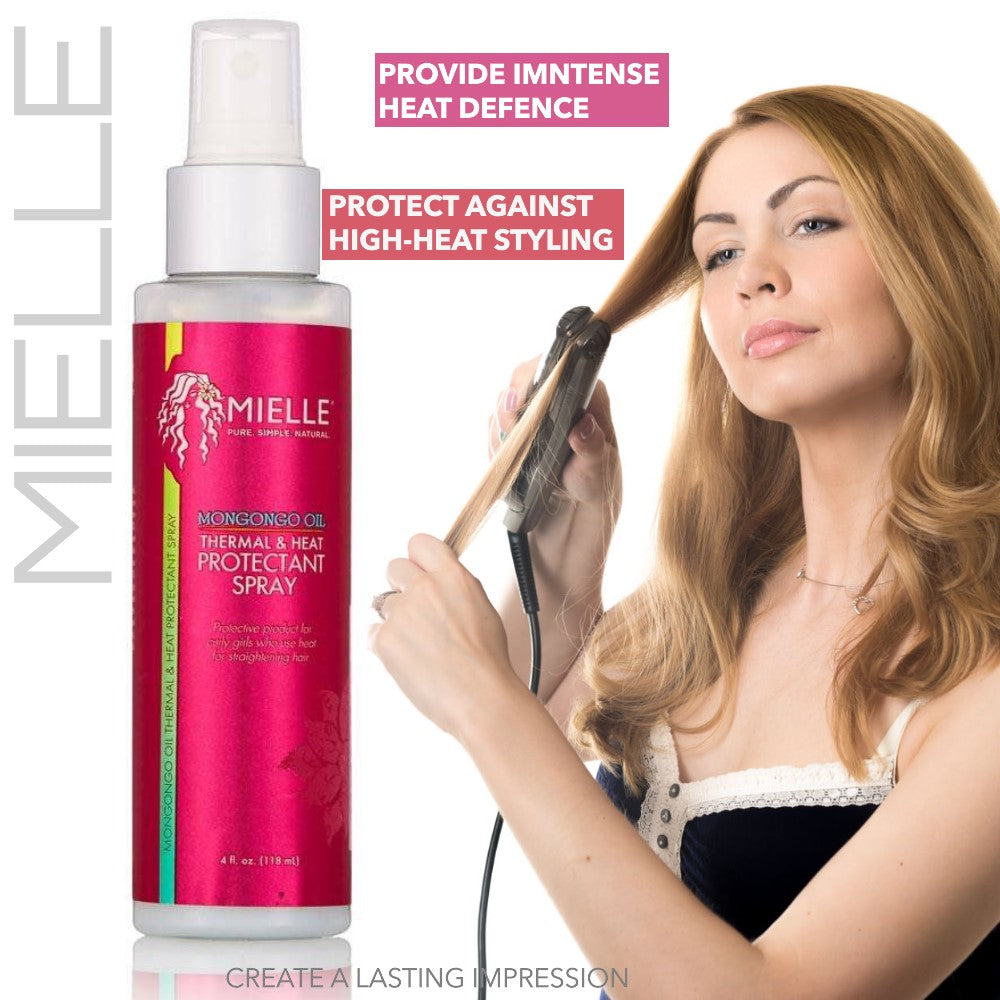 Mielle Organic Mongongo Thermal & Heat Protectant Spray