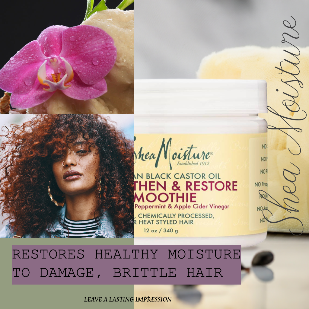 Shea Moisture Jamaican Black Castor Oil Strengthen & Restore Smoothie