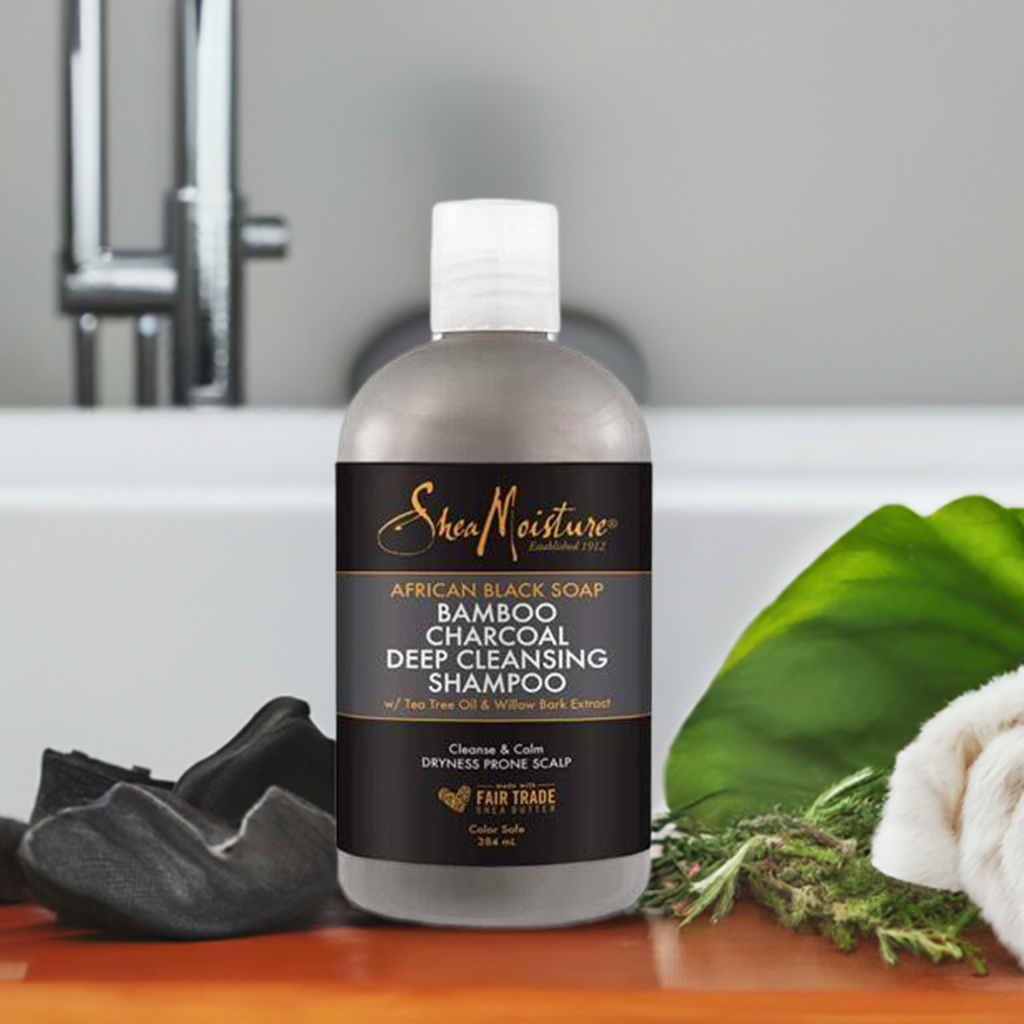 Shea Moisture African Black Soap Deep Cleansing Shampoo - Omii Hair Ltd