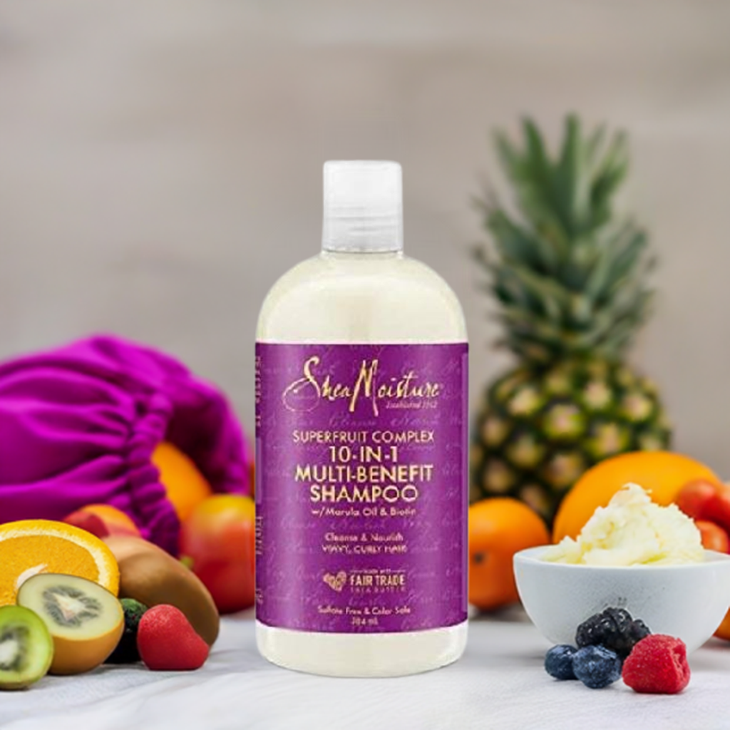 Shea Moisture Superfruit Complex 10-in-1 Multi-Benefit Shampoo - Omii Hair Ltd.