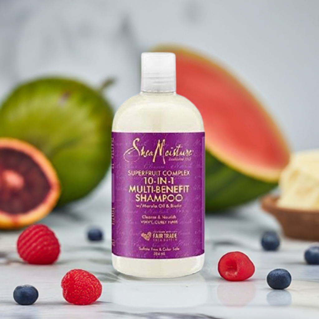 Shea Moisture Superfruit Complex 10-in-1 Multi-Benefit Shampoo - Omii Hair Ltd.