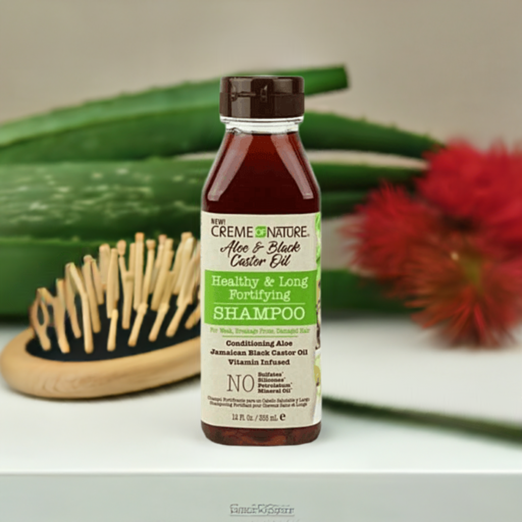 Creme Of Nature Aloe & Black Castor Oil Shampoo - Omii Hair Ltd