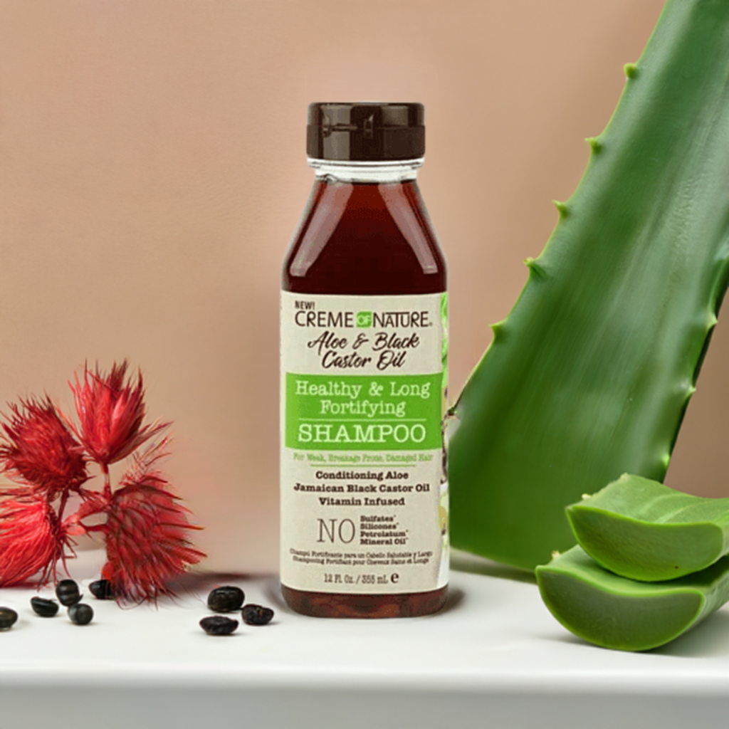 Creme Of Nature Aloe & Black Castor Oil Shampoo - Omii Hair Ltd