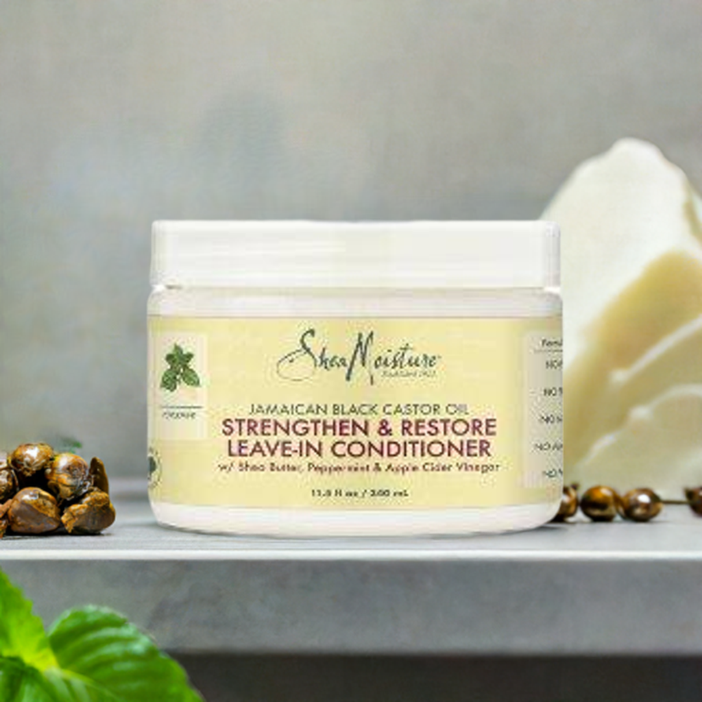 Shea Moisture Jamaican Black Castor Oil Strengthening & Restore Leave In Conditioner