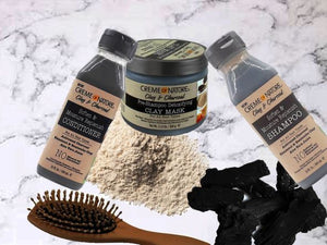 Acondicionador Hidratante Creme of Nature Clay & Charcoal