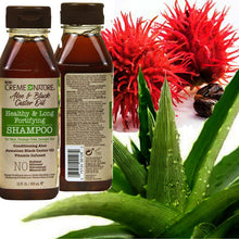 Lade das Bild in den Galerie-Viewer, Creme Of Nature Aloe &amp; Black Castor Oil Healthy &amp; Long Fortifying Shampoo
