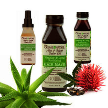 Lade das Bild in den Galerie-Viewer, Creme Of Nature Aloe &amp; Black Castor Oil Healthy &amp; Long Fortifying Shampoo
